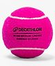 DECATHLON - Latex Rubber Solid Cricket Tennis Ball - Pink
