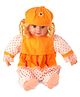 Smiles Creation Musical Doll With Cap Orange - Height 36.5 cm