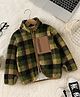 Mark & Mia Full Sleeves Checked Jackets - Green