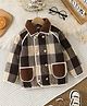 Mark & Mia Full Sleeves Jacket With Front Pockets - Brown