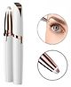 Favon Painless Eyebrow Trimmer 360 Degree Precision Trim & Battery Operated