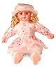 Smiles Creation Musical Doll With Cap Light Pink - Height 36.5 cm