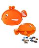 FunBlast Cute Fish Shape Mini Coin Purse for Girls & Women  Pack of 1 (Orange)