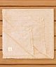 I Bears Cotton Knit Solid Towel L 95 x B 95 cm - Beige