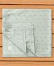 I Bears Cotton Knit Solid Towel L 95 x B 95 cm -Green