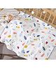 Reexplore Super Soft 3 Layered Knitted Cotton Baby Swaddle Cloth for New Born Babies (85 x 85 cm, 0-9 Months)