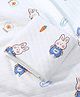 Reexplore Super Soft 3 Layered Knitted Cotton Baby Swaddle Cloth for New Born Babies (85 x 85 cm, 0-9 Months)