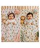 Reexplore  Soft Organic Lightweight & Breathable Muslin Cotton Swaddle or Blankets for New born(100X100cm, 0-18 Months, Pack of 2)