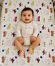 Reexplore Soft poly cotton waterproof baby Pee Mat for New born, infant and toddler