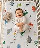 Reexplore Soft poly cotton waterproof baby Pee Mat for New born, infant and toddler