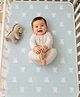 Reexplore Soft poly cotton waterproof baby Pee Mat for New born, infant and toddler