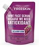 Freeskin Red Wine Face & Body Scrub 225 ml