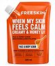 Freeskin Milk & Honey Face & Body Scrub 225ml