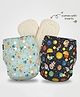 Little Pea Cloth Diaper - Cosmic, Playful, Pack of 2
