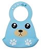 Little Pea Waterproof Silicone Baby Bib - Blue