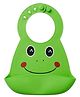 Little Pea Waterproof Silicone Baby Bib - Green
