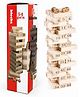 NEGOCIO 54 Pcs Wooden Blocks  Indoor Balancing & Building Game, Montessori Wooden Toys, Kids Activity Tower Block - PACK OF 1 - COLOR MAY VARY