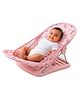 Kids Station Newborn Baby Bather, Foldable Bath Chair for Babies 0-12 Months, 3 Position Adjustable Recline, Soft Washable Mesh Seat, Without Pillow, Anti-Skid Base, Supports Up to 5kg, Pink