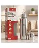 StarAndDaisy Baby Milk Bottle for new Born/Infant/Toddler 250 ML SUS 304 Steel Baby Feeding Bottle for 0+ Months, BPA Free Leakproof, Anti Colic, Easy to Clean, Glossy