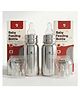 StarAndDaisy Baby Milk Bottle for new Born/Infant/Toddler Pack of 200 ML SUS 304 Steel Baby Feeding Bottle for 0+ Months, BPA Free Leakproof Bottle, Anti Colic, Easy to Clean & Extra Nipple