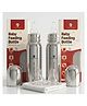 StarAndDaisy Baby Milk Bottle for new Born/Infant/Toddler Pack of 2-300 ML SUS 304 Steel Baby Feeding Bottle for 0+ Months, BPA Free Leakproof Bottle, Anti Colic, Easy to Clean & Extra Nipple