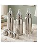 StarAndDaisy Baby Milk Bottle for new Born/Infant/Toddler Pack of 3-200 ML SUS 304 Steel Baby Feeding Bottle for 0+ Months, BPA Free Leakproof Bottle, Anti Colic, Easy to Clean & Extra Nipple