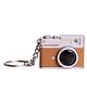 MOMISY Mini Toy Camera Keychain Cute Bag Charm & Gift for Kids (Brown)