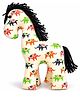 MOMISY 35 cm Soft Plush Toy Cute Huggable Stuffed Character for Kids - Horse