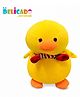 Delicado 25 cm Cutest Missy Duck Plush Toy - Yellow | Huggable/Lovable Soft Toy for Kids/Girls/Babies