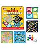 Little Berry 4 in 1 Classic Board Games Set for Kids & Adults (Multicolour)