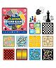 Little Berry 10 in 1 Classic Board Games Little Berry 10 in 1 Classic Board Games Set for Kids & Adults (Multicolour)