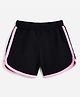 Campana 100% Cotton Knit Solid  Shorts - Black