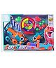 Lumo Brilliant Toys Dinosaur 2-in-1 Soft Bullet & Ball Blaster Target Game Set Toys for Kids , Fun Entertainment Kids Toys - Color May Vary