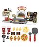 Lumo Brilliant Toys Pizza Shop Luxury Kids Kitchen Playset, Role Play Educational Toys Fun Entertainment Pretend Play Set Kids Toys - Multicolor