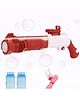 Lumo Brilliant Toys Pop Story Automatic Shotgun Bubble Blaster Gun Toys for Kids, Bubble Blower Gun with Bubble Solution Bottle, Fun Entertainment Kids Toys - Color May Vary