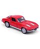 RMZ City Chevrolet Corvette Stingray Split Window 1963 Collectible Diecast Car Scale Model 1:35Red