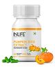 INLIFE Pumpkin Seed Extract 500mg, Plant Based Phytosterols, Hair & Prostate Health Support, GMP, Men Women, 60 Veg Capsules