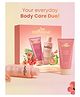 mCaffeine Floral-Fresh & Luxe Body Care Duo | Sweet Escape Body Lotion 150 Ml Guava Tini De-Tan Body Wash 300 Ml