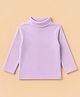 Zero Sinker Knit Full Sleeves Vests - Lilac