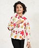 Bugandbees Cotton Woven Full Sleeves Floral Printed Shirt - Multi Colour