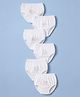 Zero Cotton Regular Panties With Rabbit Print Pack Of 6 - White