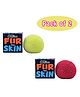 Fur Skin Ball  Soft & Spiky Sensory Ball for Kids  Pack of 2