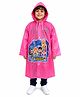 Viva Rainwear PVC Full Sleeves Rain Defenders Designed Hooded Raincoat - Pink