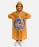 Viva Rainwear PVC Full Sleeves Rain Defenders Designed Hooded Raincoat - Orange