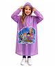 Viva Rainwear PVC Full Sleeves Rain Defenders Designed Hooded Raincoat - Violet