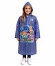 Viva Rainwear PVC Full Sleeves Rain Defender hooded Raincoat  -Navy Blue