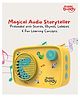 Tarbull SuperBuddy S11 Curio Dino Kids Speaker with Bluetooth, Screen-Free Learning Content & 20 Hours Playback - Yellow