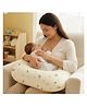 R for Rabbit Snuggy Baby Sleeping Bag & Carry Nest 100% Cotton Holding Bedding Set for New Born Babies, Portable Travel Friendly 3 in 1 Convertible Set of Infants - Abstract Beige