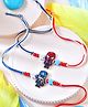 Asthetika Super Heros Set of 2 Rakhis with Roli Chawal - Blue