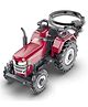 Mahindra Yuvo Tech+ 585DI Tractor Keychain Toy | Premium Metal Keyring | Realistic Detailed Design | Durable Rubber Tyres | Original Licensed Collectible Mini Model
